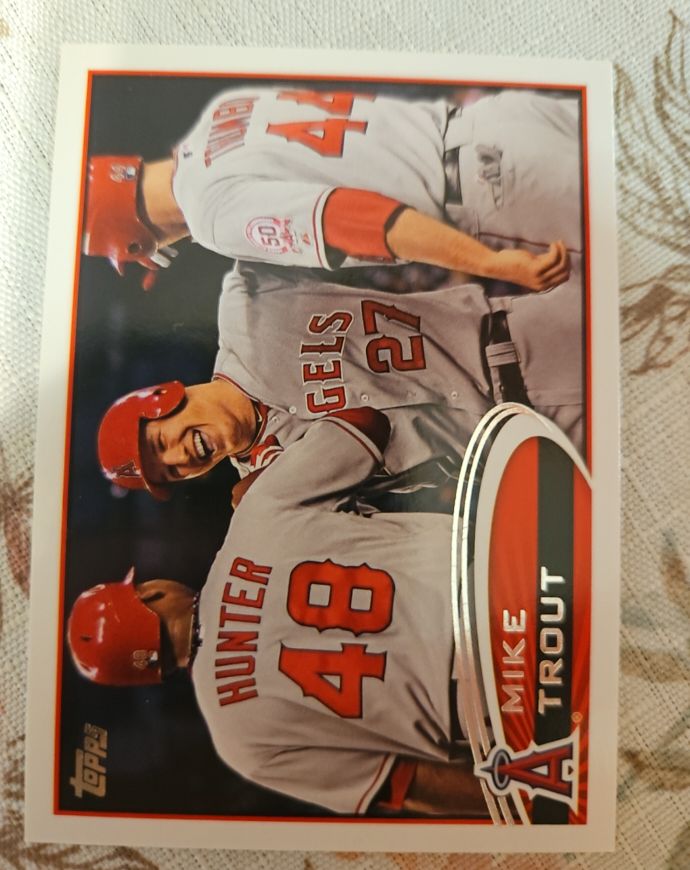 2012 Topps #446 Mike Trout — front