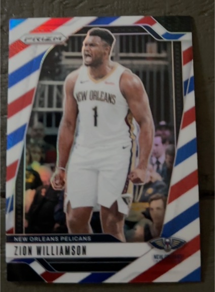 2024-25 Panini Prizm #10 Zion Williamson — front