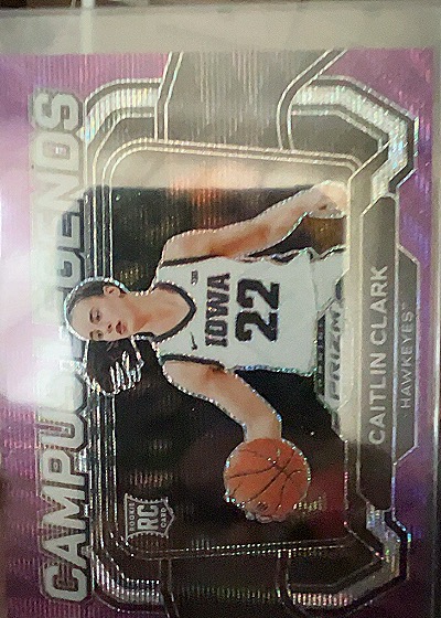 2024 Panini Prizm Draft Picks Campus Legends #5 Caitlin Clark — front