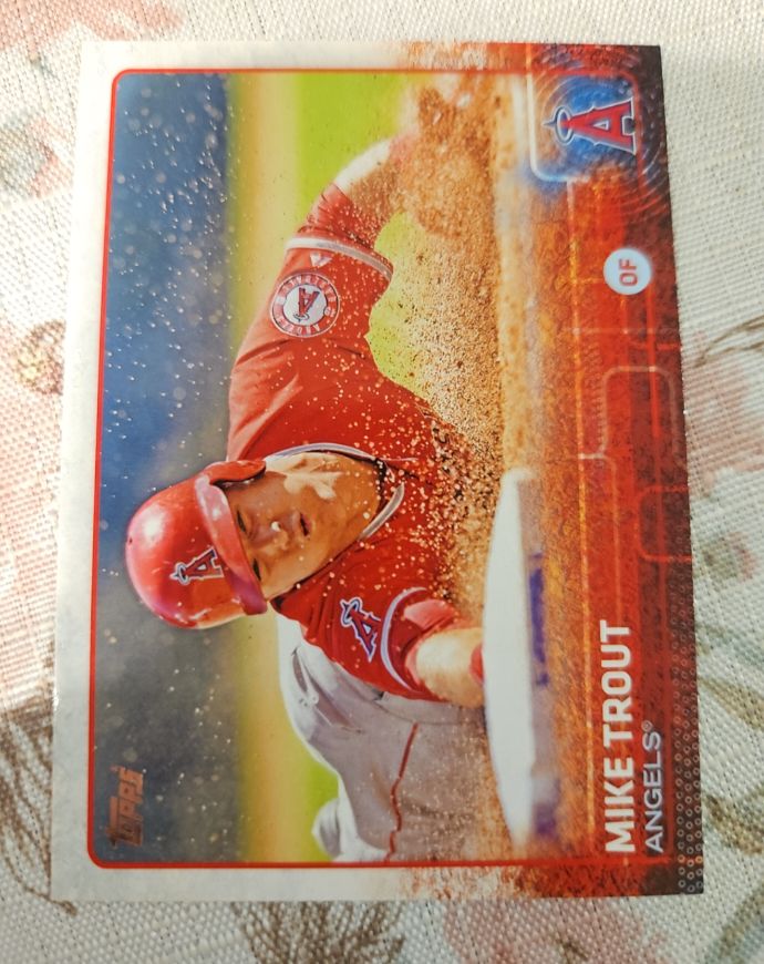 2015 Topps #300 Mike Trout — front