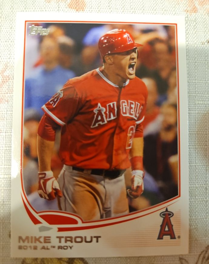 2013 Topps #338 Mike Trout — front