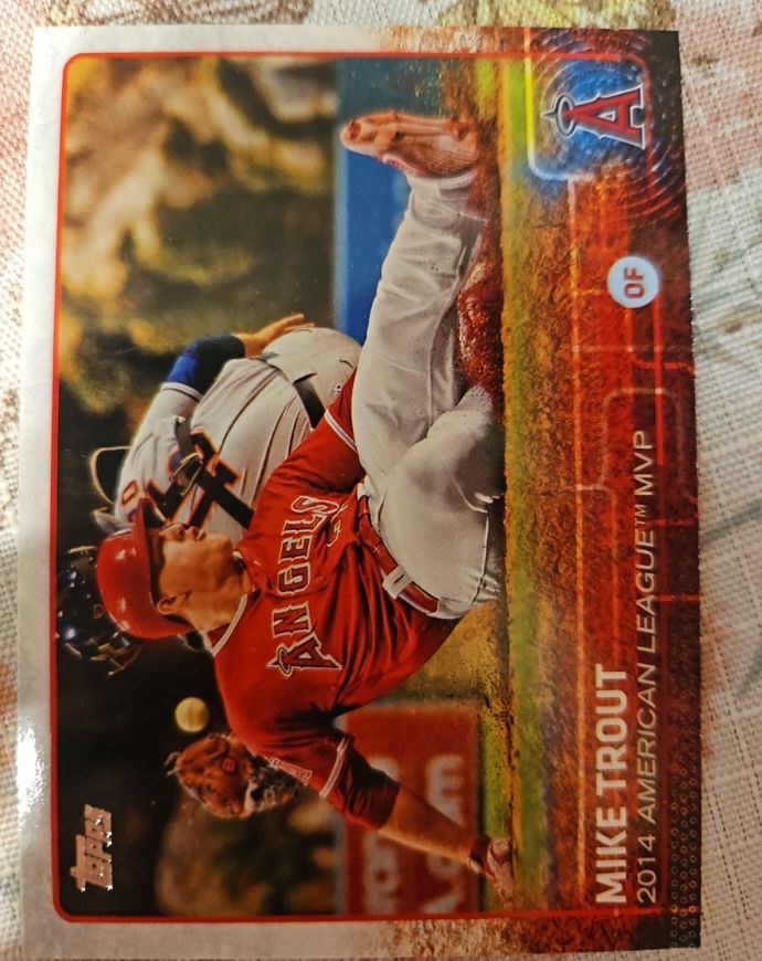2015 Topps #510 Mike Trout — front