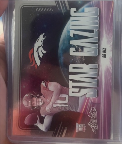 2024 Panini Absolute - Star Gazing #SG-BNX Bo Nix — front