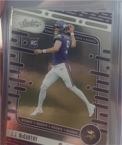 2024 Panini Absolute #110 J.J. McCarthy — front