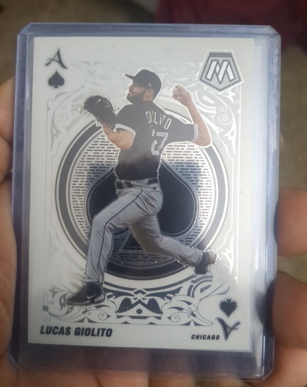 2022 Panini Mosaic #A-5 Lucas Giolito ACES Chicago White Sox — front