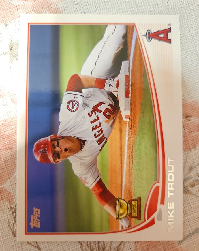 2013 Topps #27 Mike Trout — front