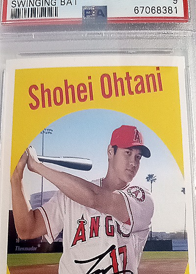 2018 Topps Archives #50 Shohei Ohtani Swinging Bat — front