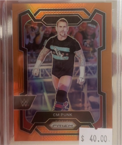 2024 Panini Prizm WWE #122 CM Punk — front