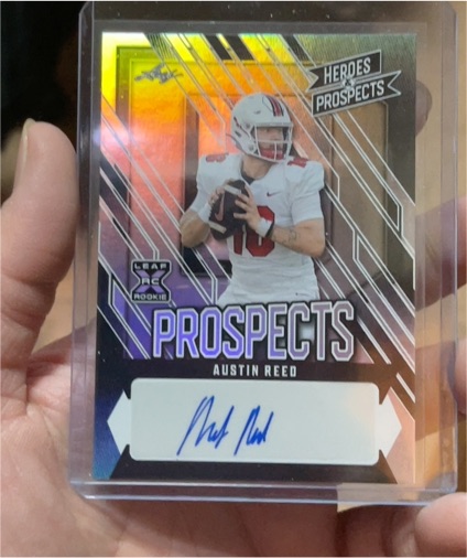 2024 Leaf Heroes & Prospects #AP-AR1 Austin Reed — front