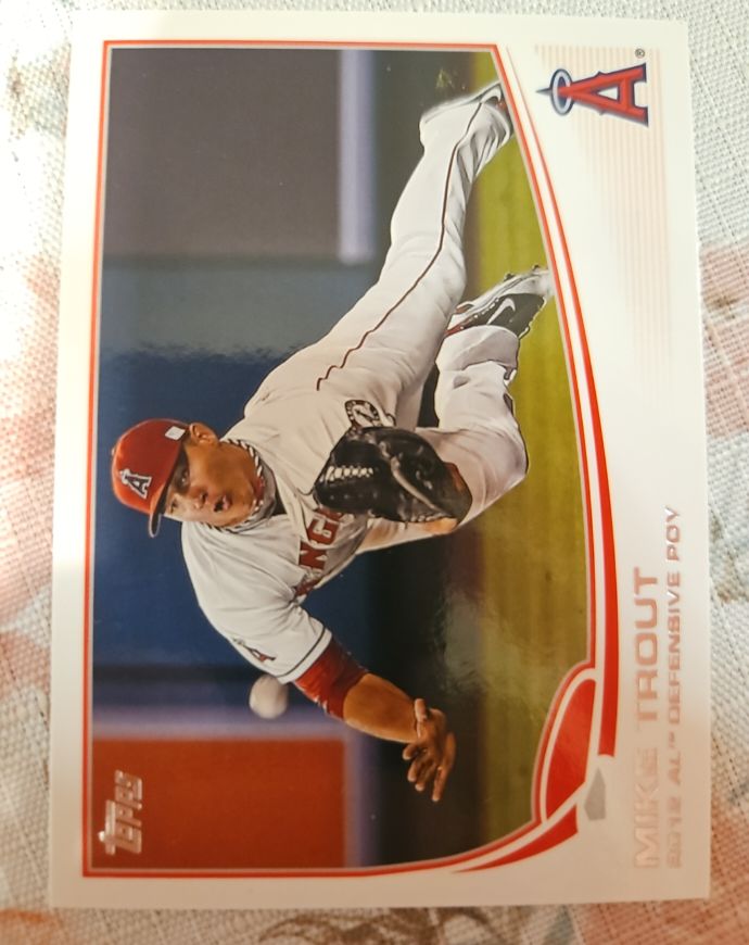 2013 Topps #536 Mike Trout — front