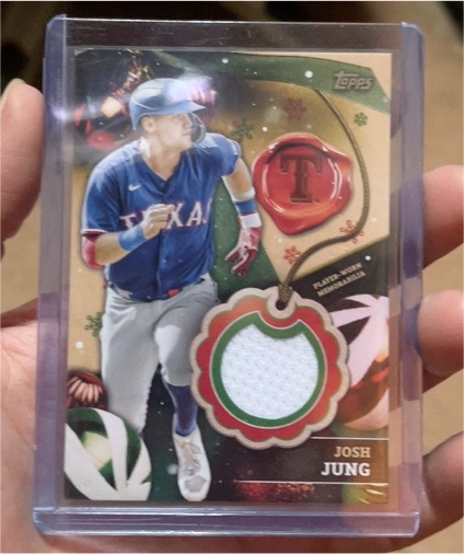 2024 Topps Holiday #RC-JJ Josh Jung — front