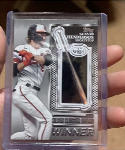 2024 Topps Series 2 Silver Slugger Award Winner #SS-GH Gunnar Henderson — front