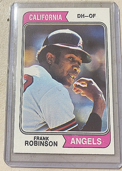1974 Topps #55 Frank Robinson — front