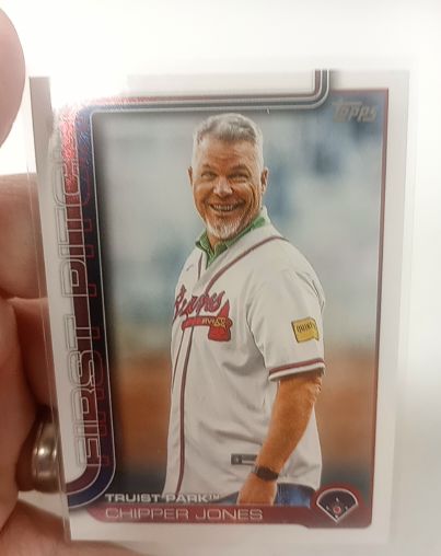 2025 Topps Series 1 #FP-7 Chipper Jones — front