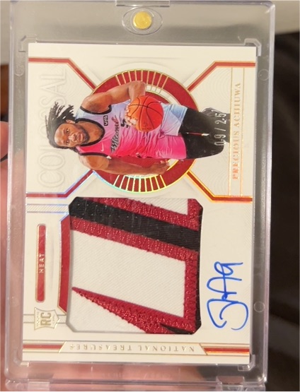 2020 Panini Chronicles #1 Precious Achiuwa — front