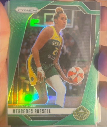 2024 Panini Prizm WNBA #109 Mercedes Russell — front