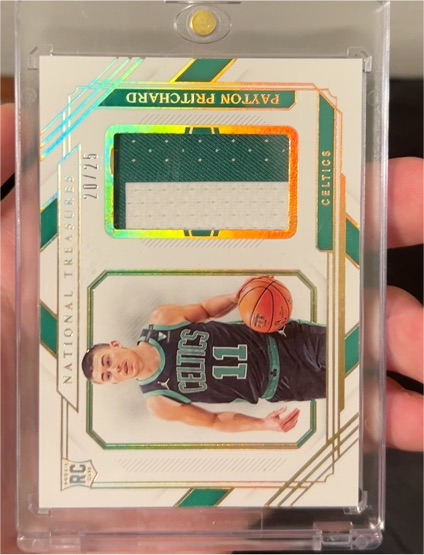 2020-21 Panini National Treasures #RM3-PPR Payton Pritchard — front