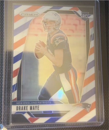 2024 Panini Prizm #329 Drake Maye — front