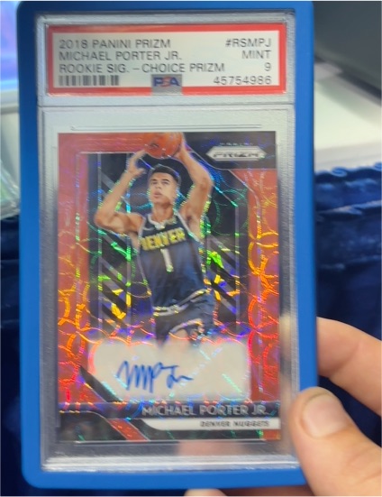 2018 Panini Prizm #RSMPJ Michael Porter Jr. — front