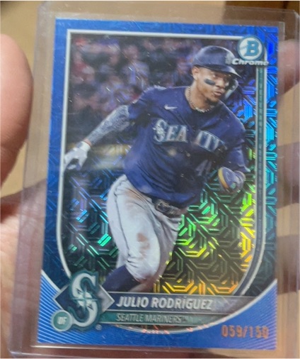 2025 Bowman Chrome #79 Julio Rodriguez — front