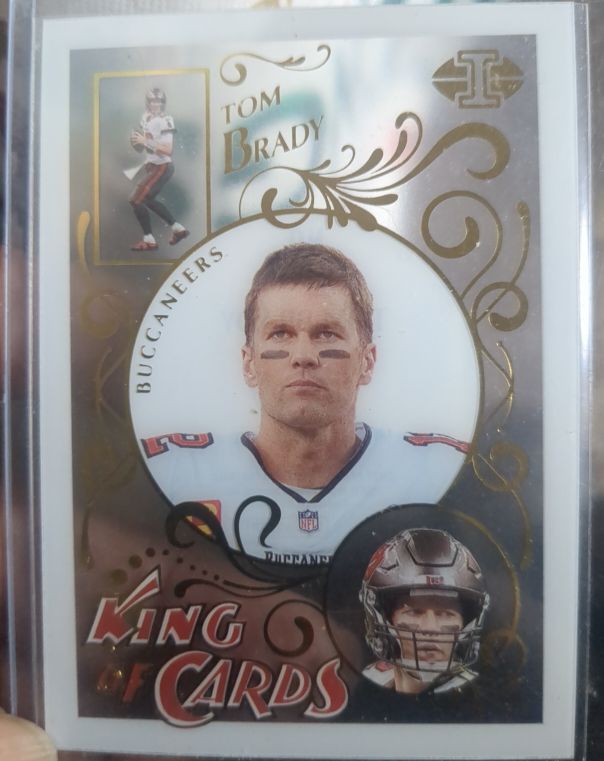 2021 Panini Illusions King of Cards #KC-2 Tom Brady — front