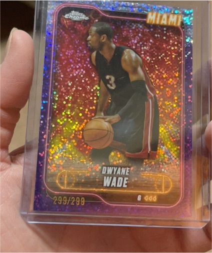 2024-25 Topps Chrome #299 Dwyane Wade — front