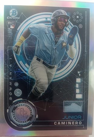 2024 Bowman Chrome #BAI-20 Junior Caminero — front