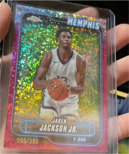 2024-25 Topps Chrome #173 Jaren Jackson Jr. — front