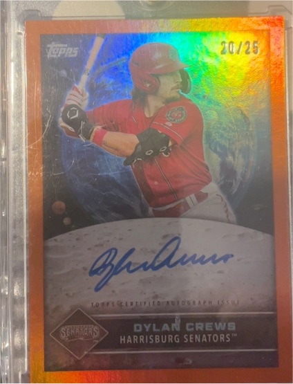 2024 Topps Pro Debut Future Cornerstones #20/25 Dylan Crews — front