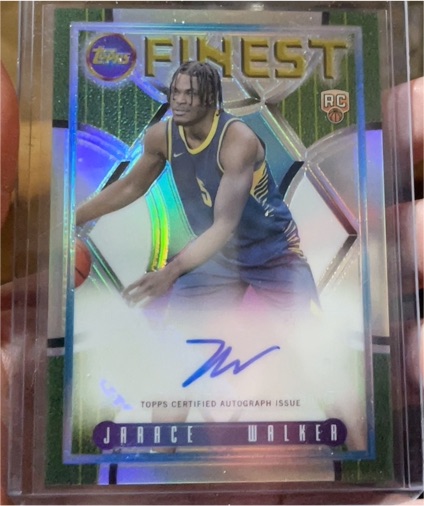 2023-24 Topps Finest #FLA-JWA Jarace Walker — front