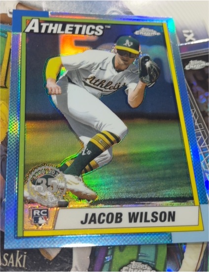 2025 Topps Chrome #90CB-18 Jacob Wilson — front