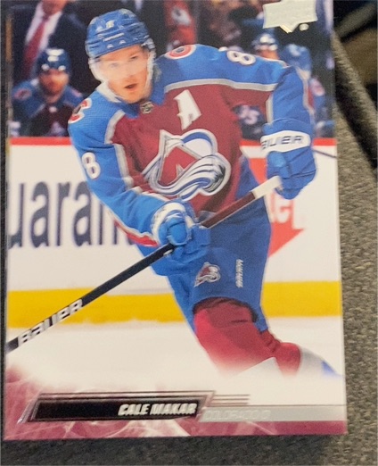 2022-23 Upper Deck #49 Cale Makar — front