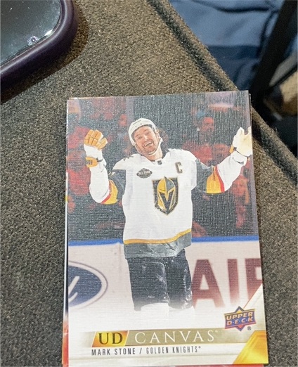 2022-23 Upper Deck Series 1 UD Canvas #C84 Mark Stone — front