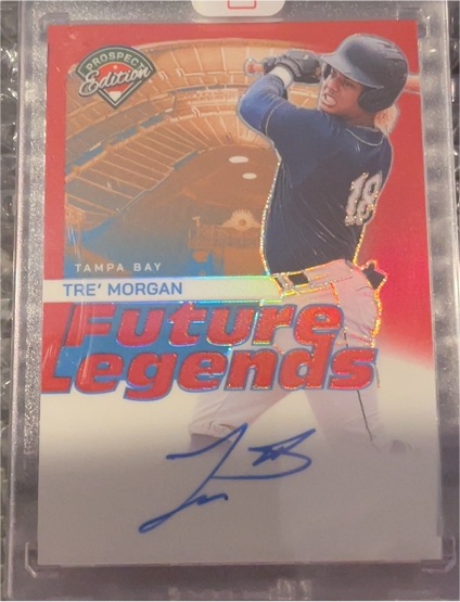 2024 Panini Prospect Edition Future Legends Tre' Morgan — front