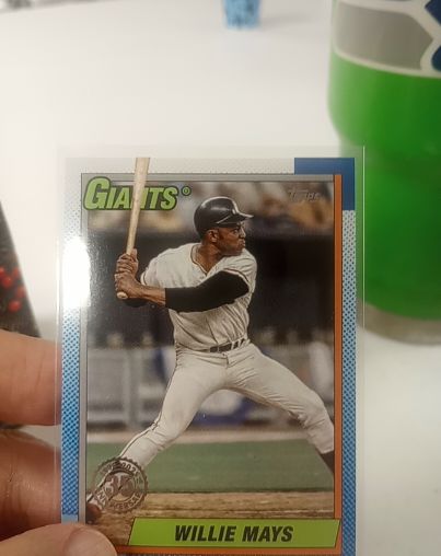 2025 Topps Series 1 1990 Topps #T90-96 Willie Mays — front
