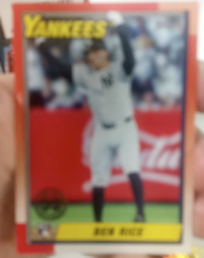 1991 Donruss Baseball Ben Rice Yankees — front