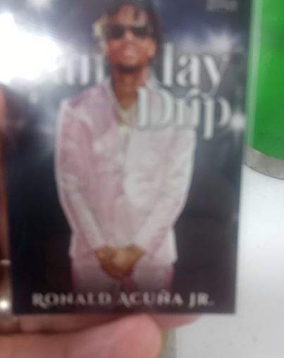 2025 Topps Celebration #GD-9 Ronald Acuna Jr. Game Day Drip — front