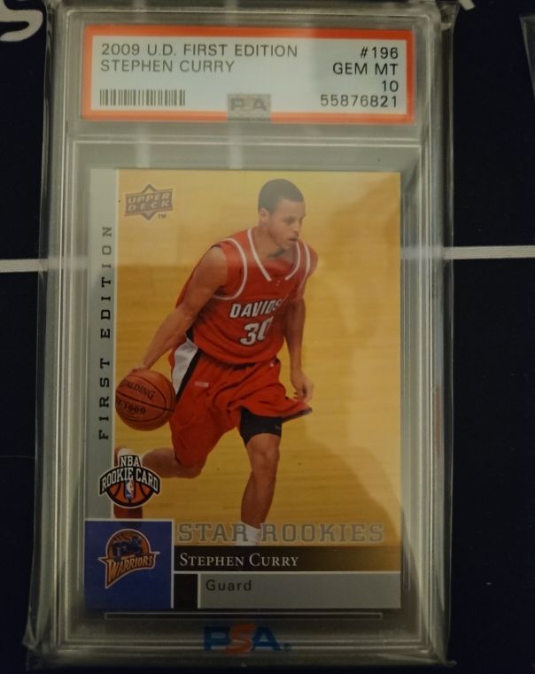2009 Upper Deck First Edition #196 Stephen Curry — front