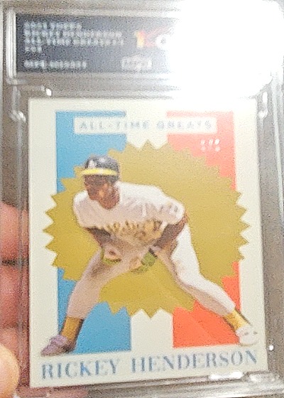 2024 Topps Throwback Thursday #54 Rickey Henderson — front
