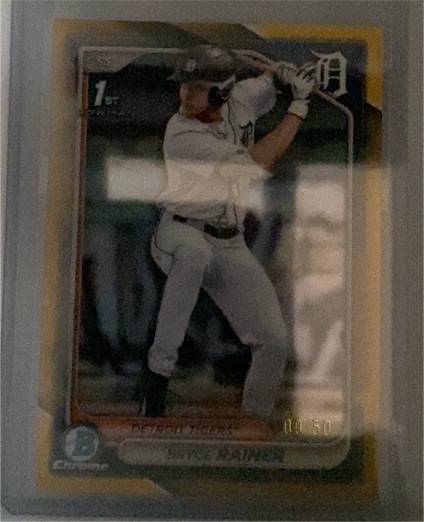 2024 Bowman Draft Chrome #BDC-86 Bryce Rainer — front