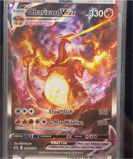 2022 Pokémon Charizard VMAX #SWSH261 Sword & Shield Promo — front