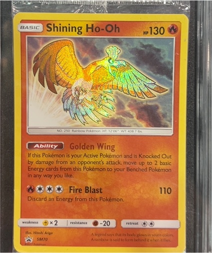 2017 Pokémon TCG Shining Ho-Oh SM70 — front