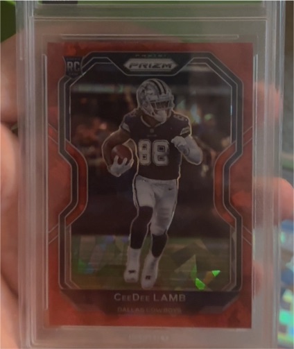 2020 Panini Prizm #334 CeeDee Lamb — front
