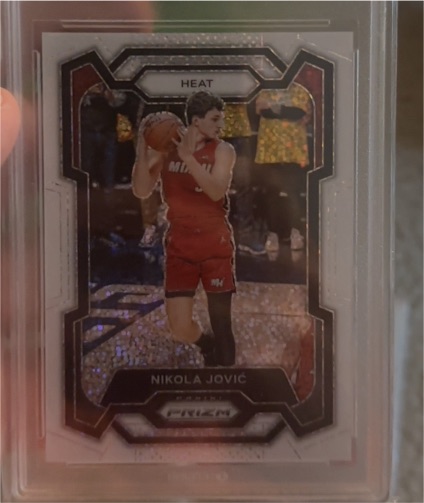 2023-24 Panini Prizm #121 Nikola Jovic — front