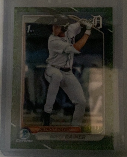 2024 Bowman Chrome #BDC-86 Bryce Rainer — front