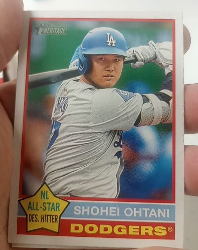 2025 Topps Heritage #148 Shohei Ohtani — front