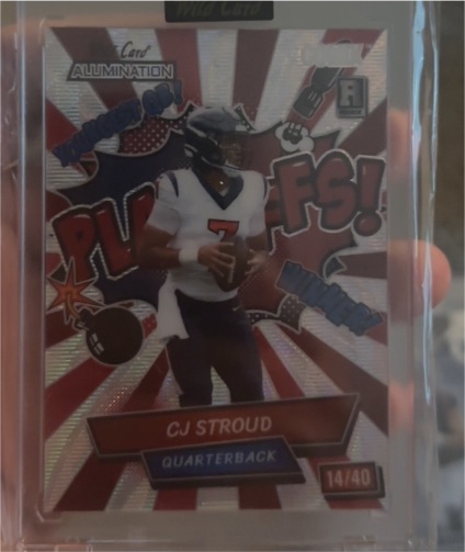 2023 Wild Card Alumination Comix #AC-CS CJ Stroud — front