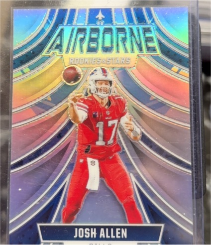 2024 Panini Rookies & Stars - Airborne Josh Allen #A-JAN Silver — front