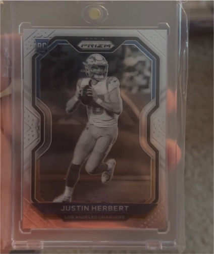 2020 Panini Prizm #325 Justin Herbert — front
