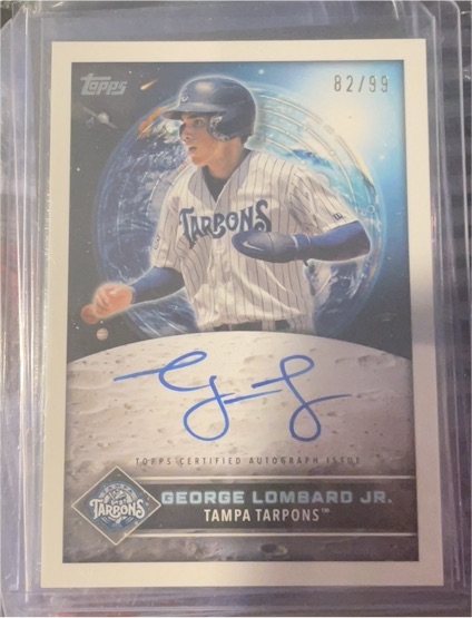 2024 Topps #82/99 George Lombard Jr. — front